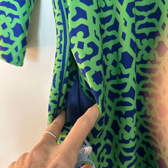 Gretchen Scott Geometric Stretch Small Pocket Dress Pizazz! - Picture 6 of 7